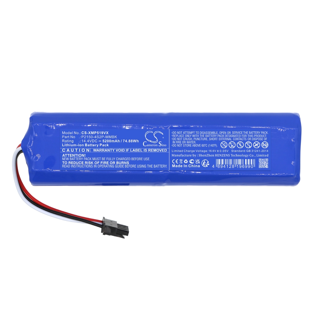 Batterijen voor stofzuigers Xiaomi CS-XMP519VX