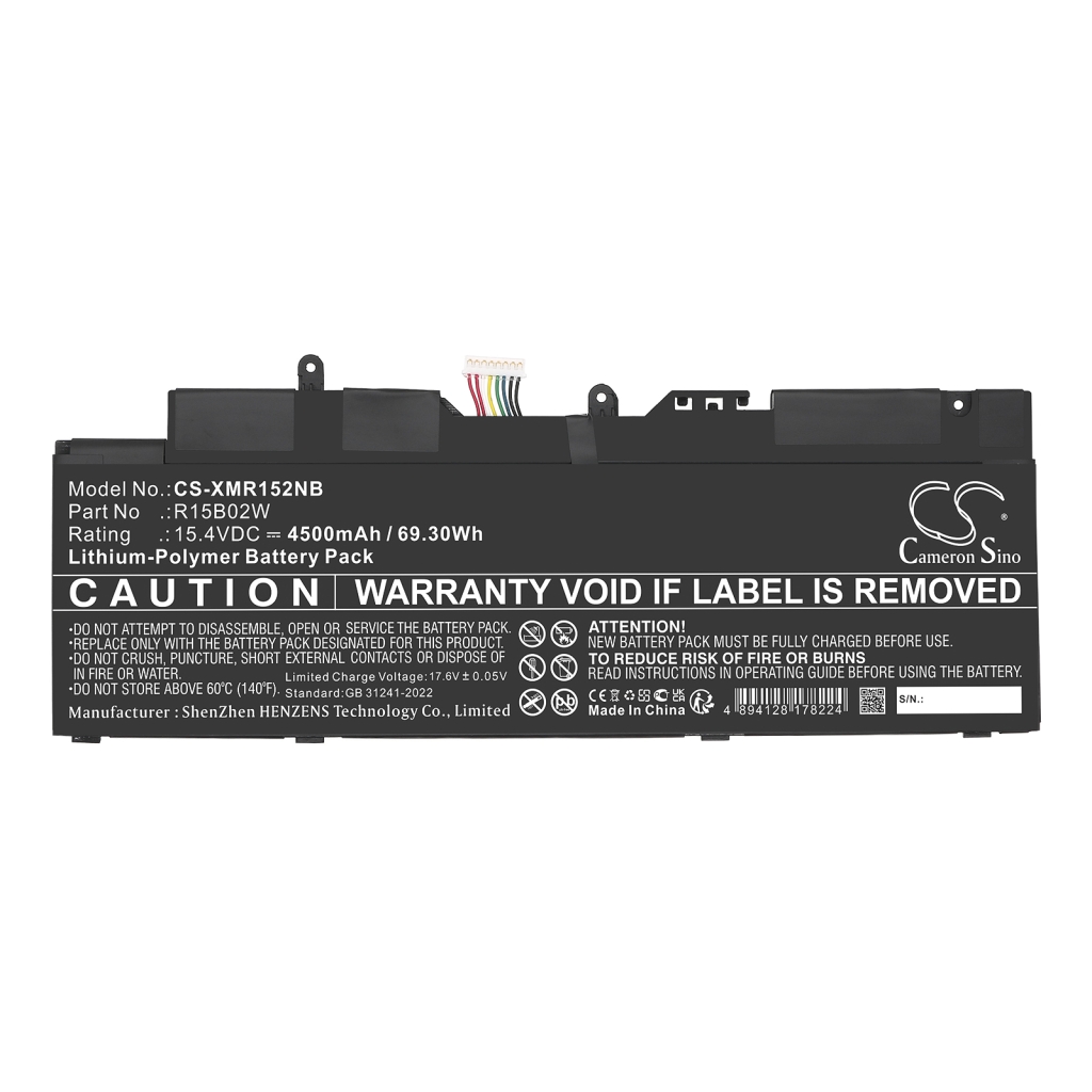 Batterij Vervangt R15B02W