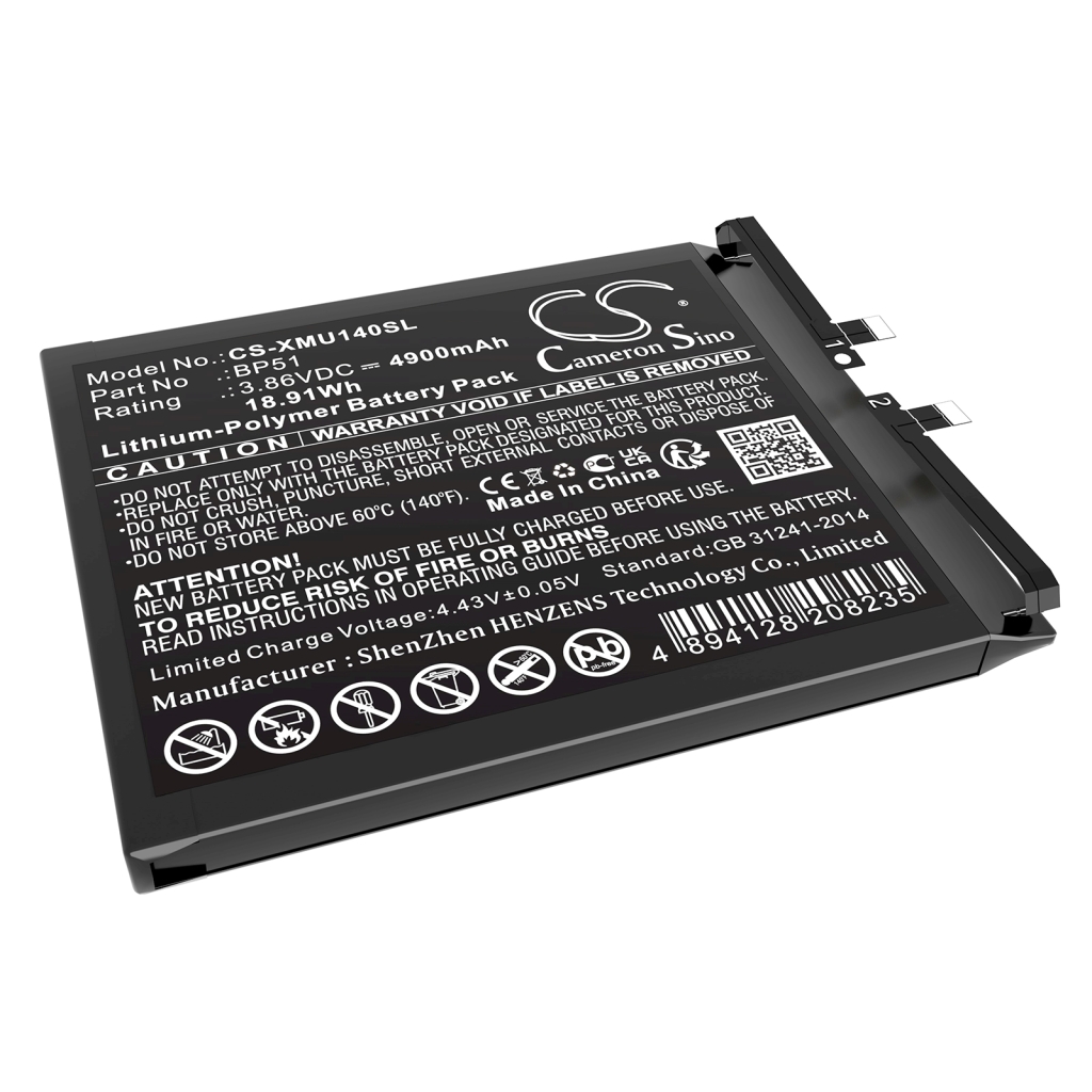 Compatibele batterijvervanging voor Xiaomi BP51