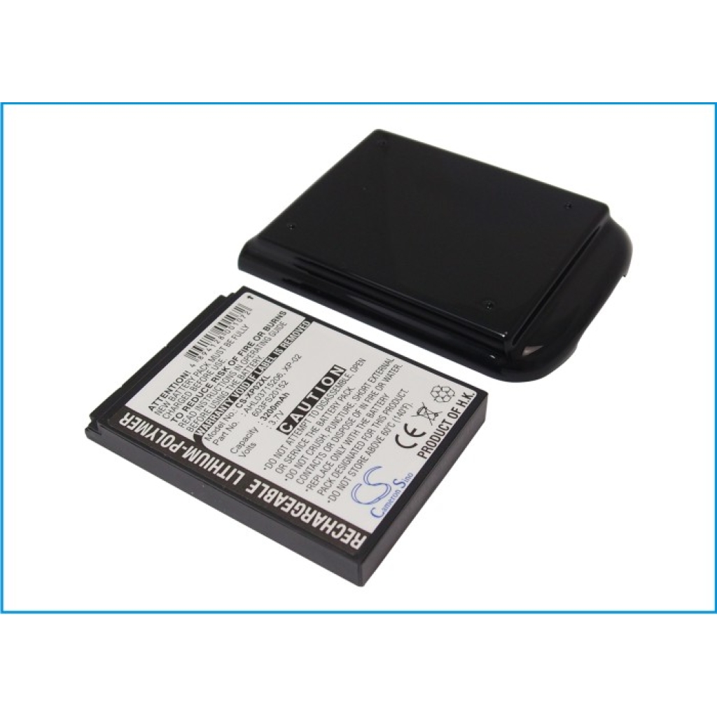Battery compatible with O2 CS-XP02XL