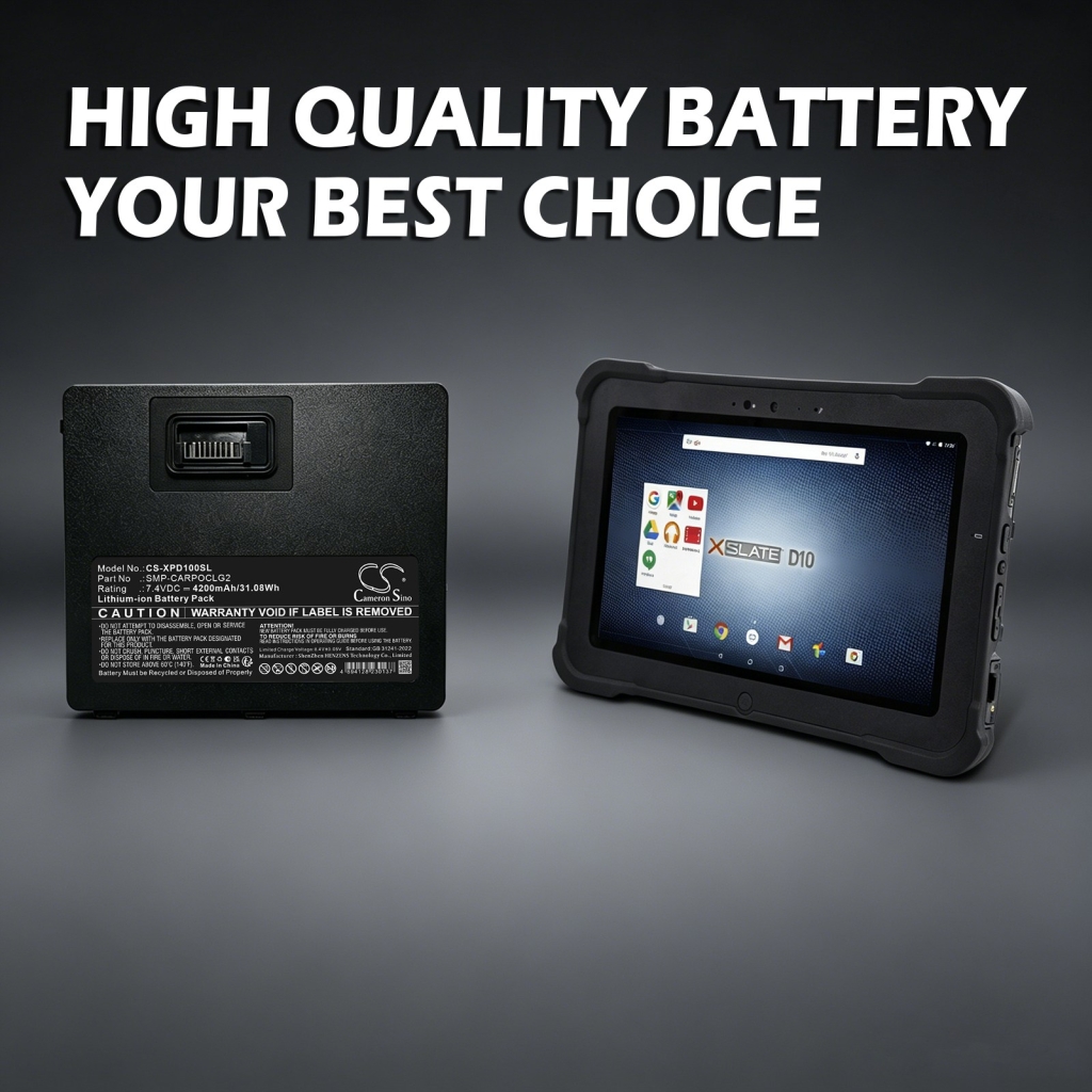 Battery compatible with Xplore CS-XPD100SL