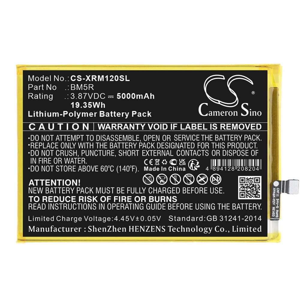 Compatibele batterijvervanging voor Redmi BM5R