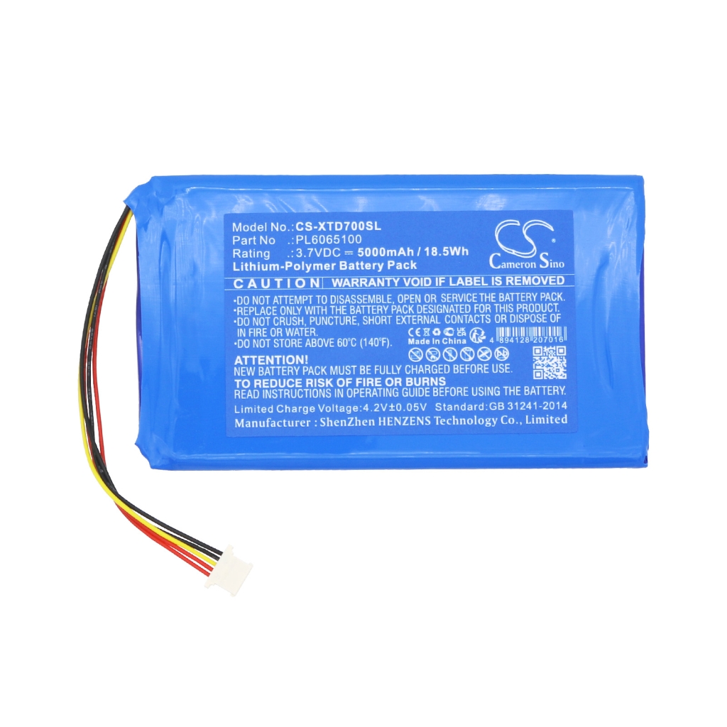 Batterij voor apparatuur Xtool CS-XTD700SL
