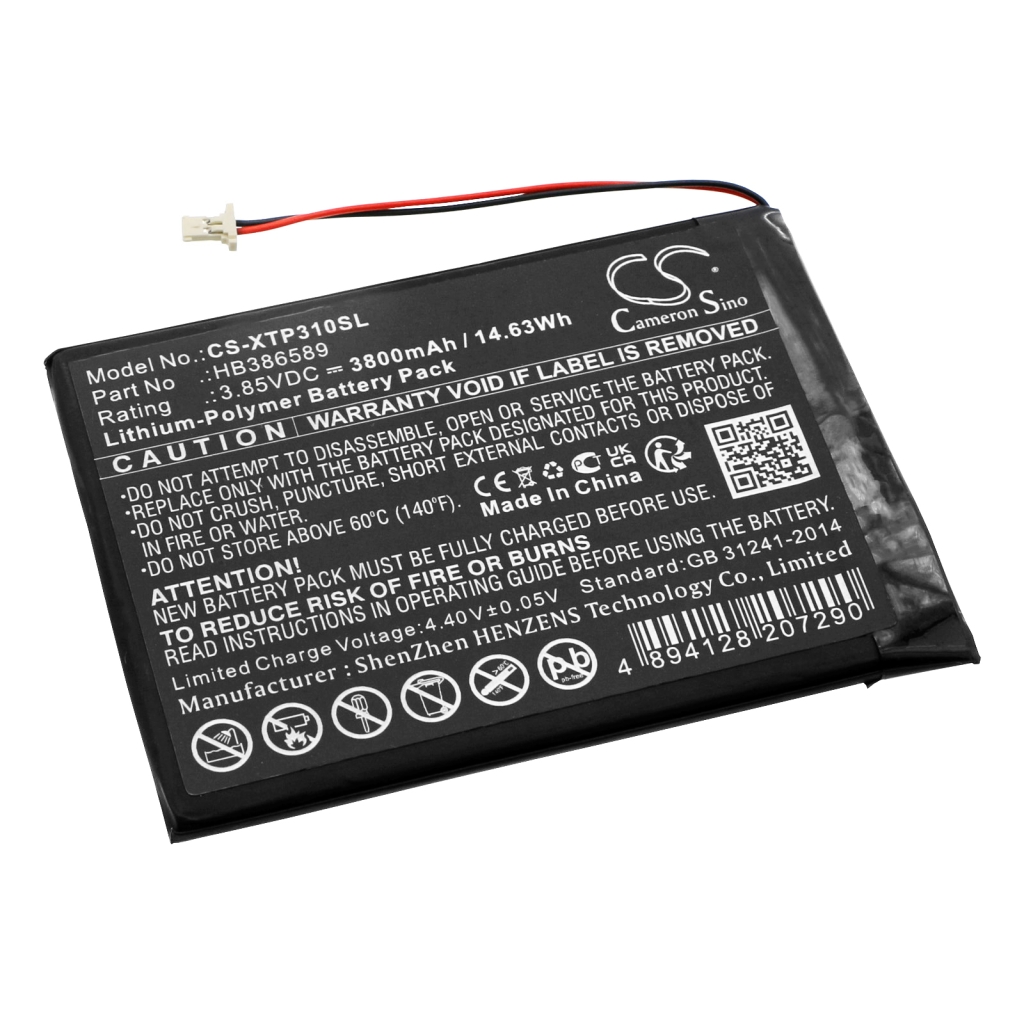 Batterij voor apparatuur Xtool CS-XTP310SL