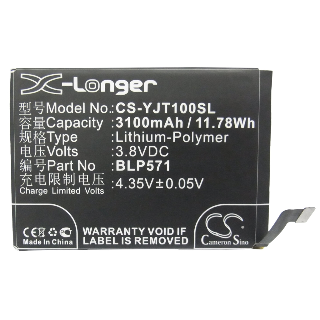 Compatibele batterijvervanging voor Oneplus BLP571