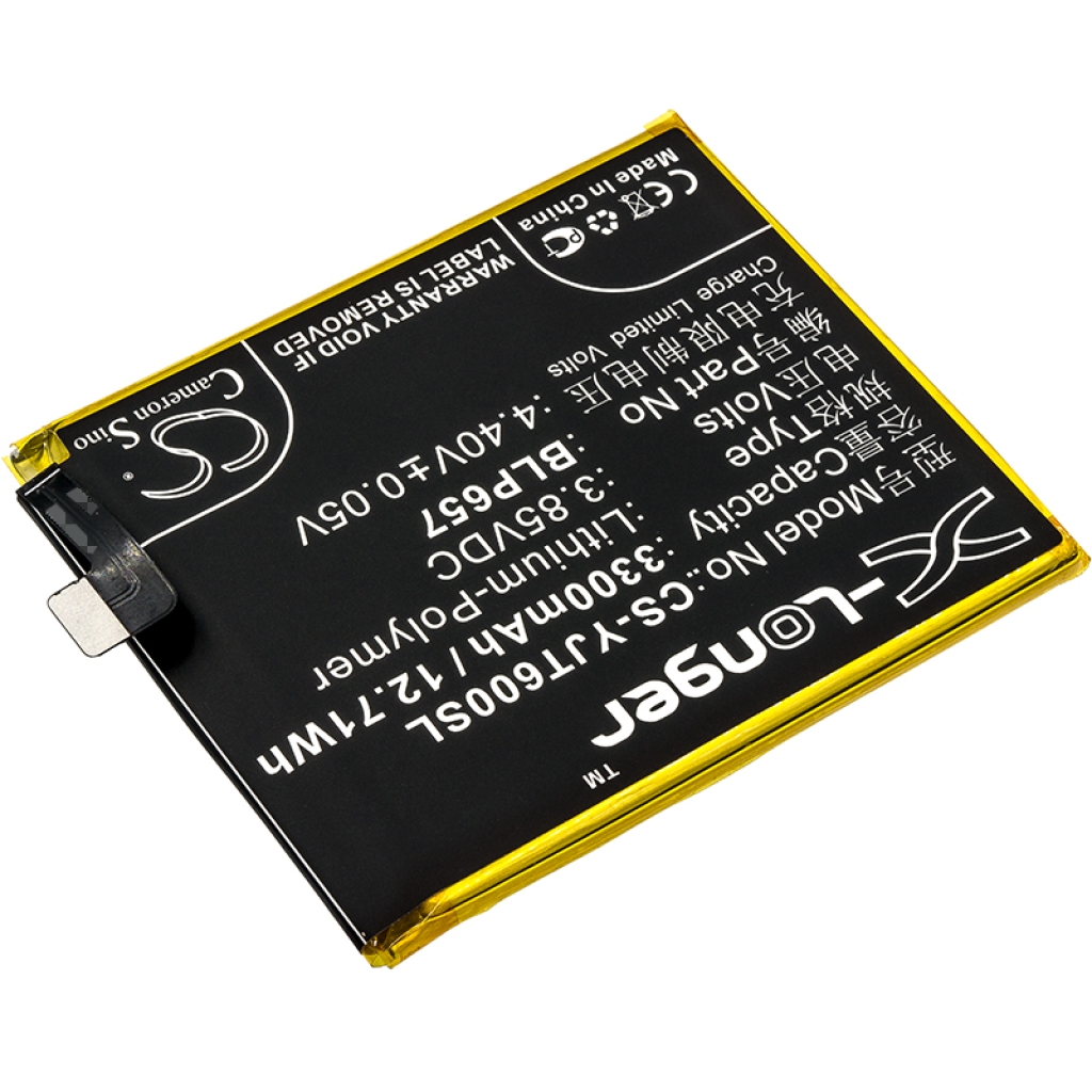 Compatibele batterijvervanging voor Oneplus BLP657