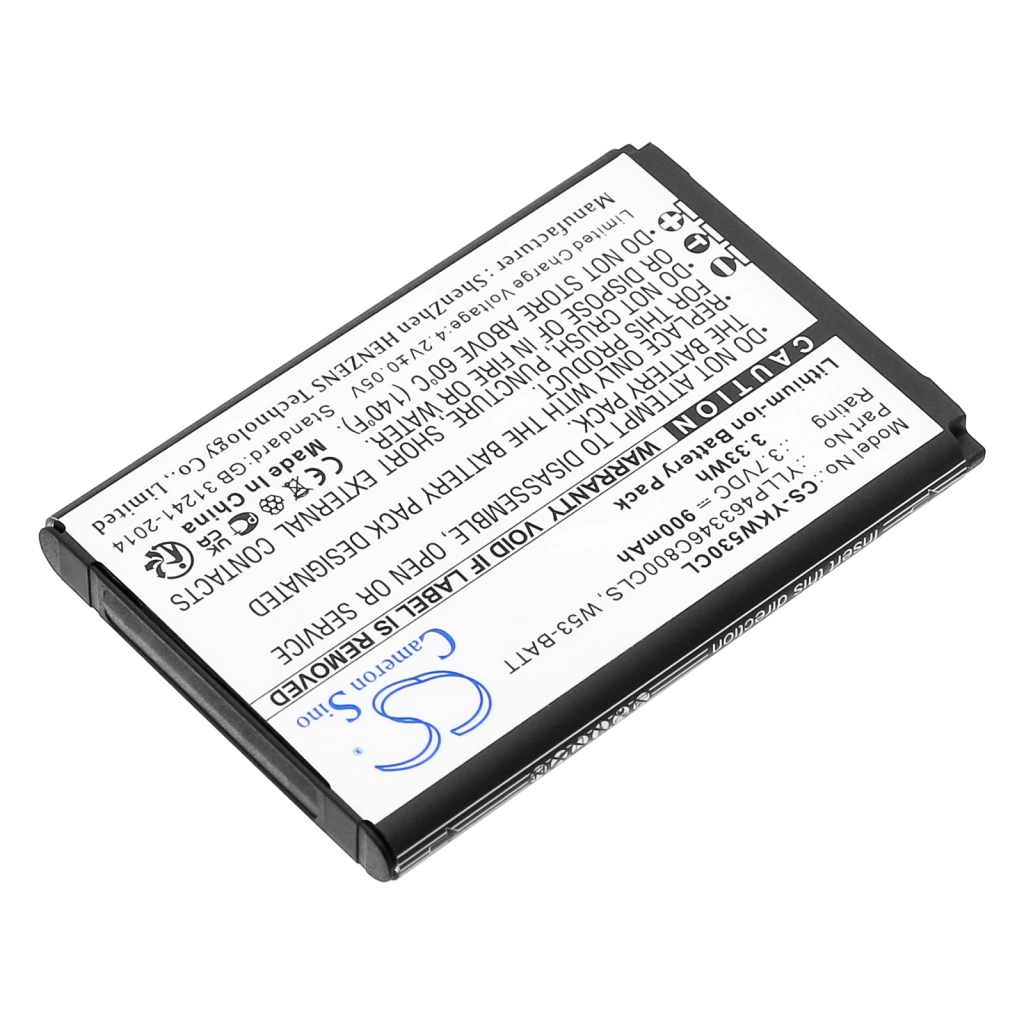 Batterijen Draadloze telefoon batterij CS-YKW530CL