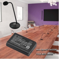 Compatible battery replacement for Yamaha RM-WBT,RRC1120