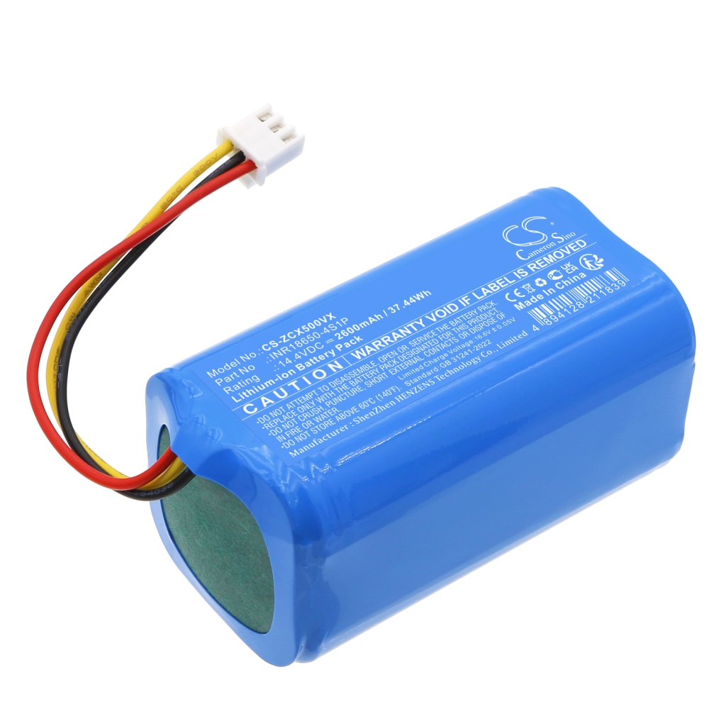 Batterijen voor stofzuigers Robojet CS-ZCX500VX