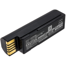 Compatibele batterijvervanging voor Zebra 82-166537-01,BT-000341-01,BTRY-36IAB0E-00