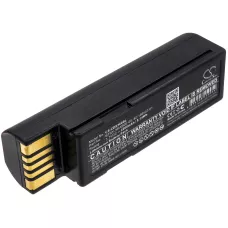Compatible battery replacement for Zebra 82-166537-01,BT-000341-01,BTRY-36IAB0E-00
