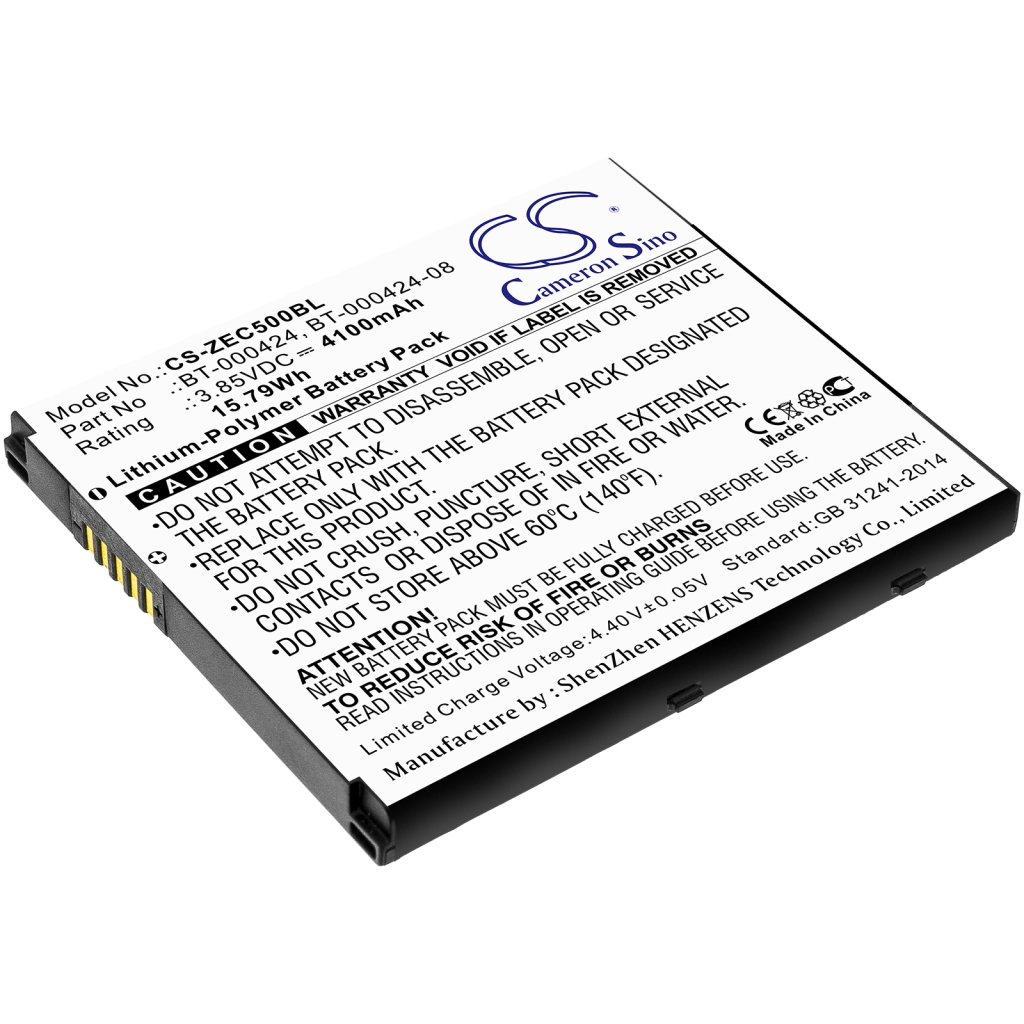 Batterij barcode, scanner Zebra EC50