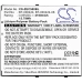 Batterij barcode, scanner Zebra EC50