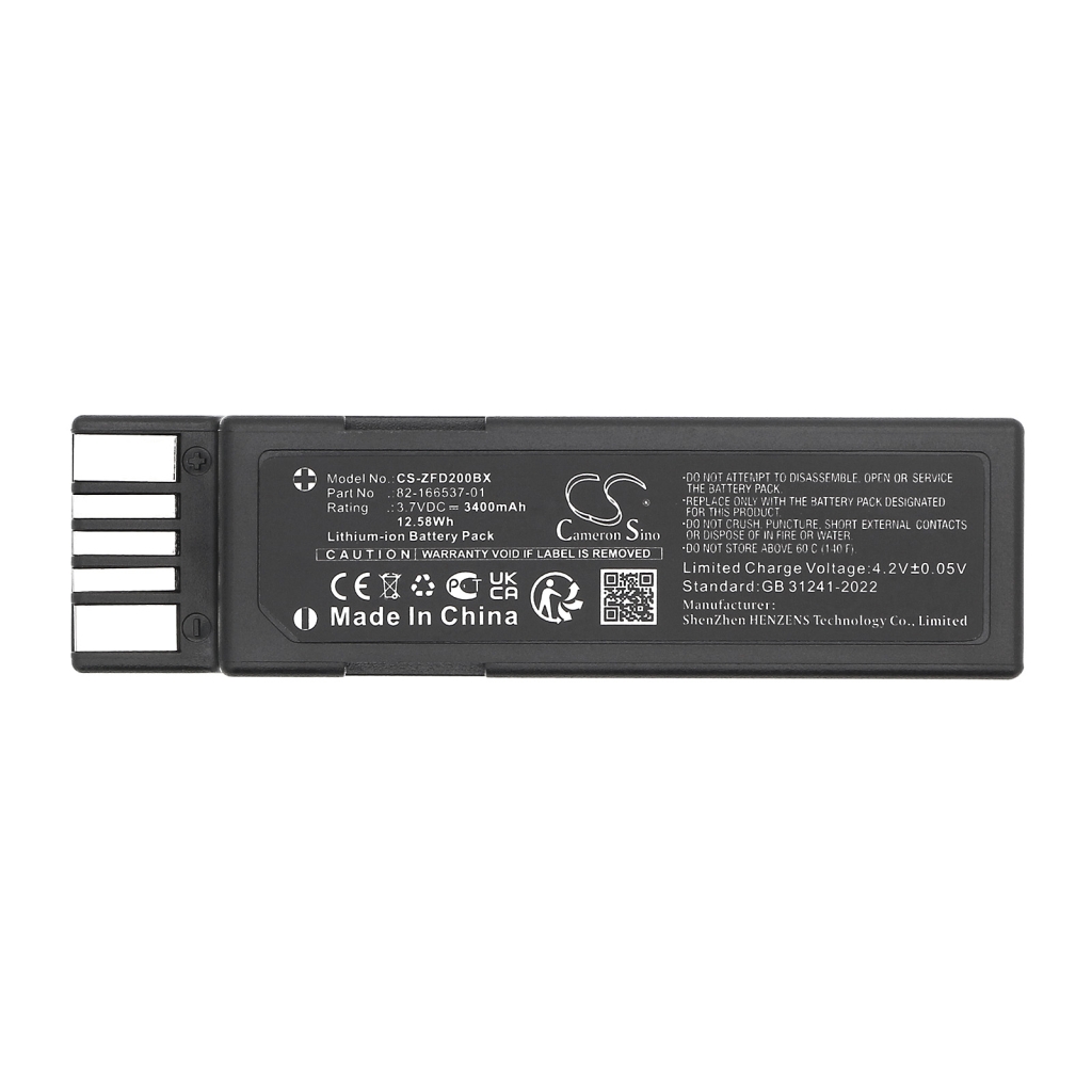 BarCode, Scanner Battery Zebra CS-ZFD200BX