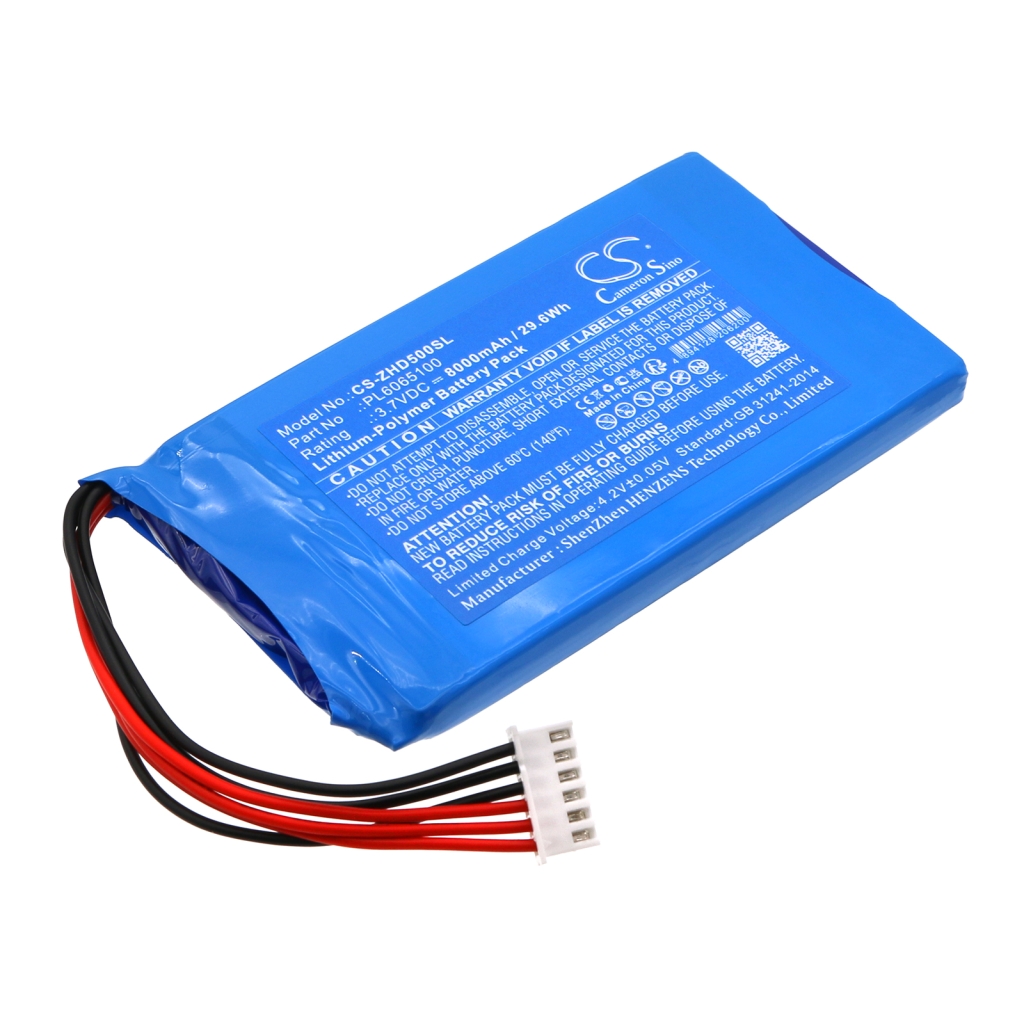 Compatibele batterijvervanging voor ZENITH PL6065100