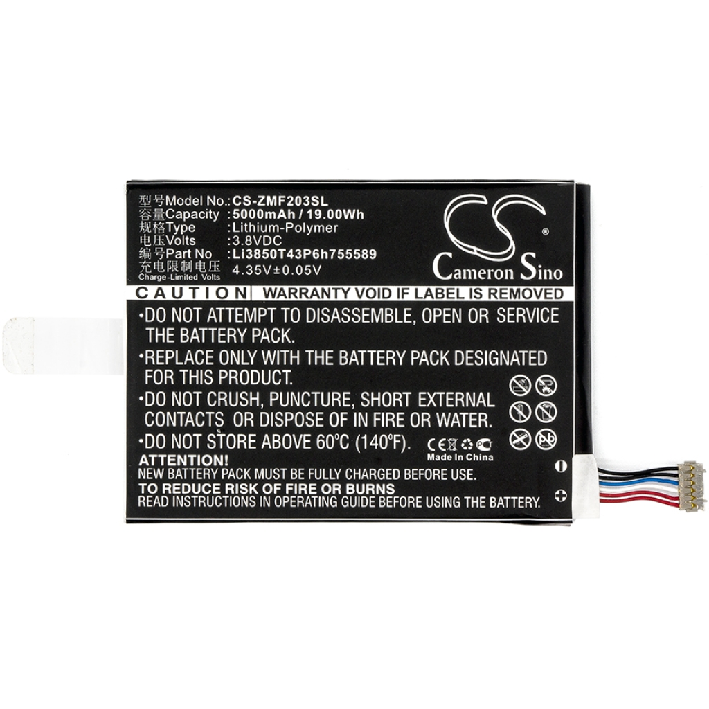Batterijen Hotspot Batterij CS-ZMF203SL