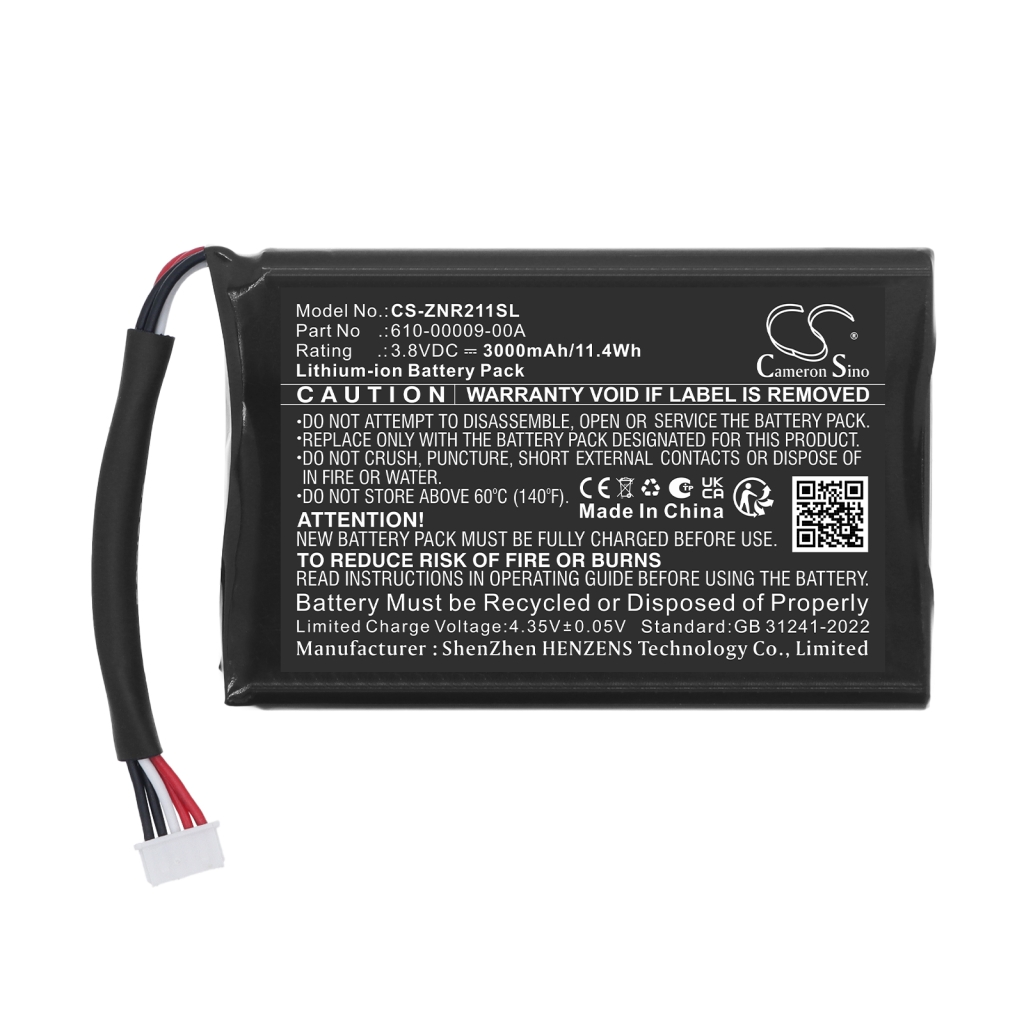 Batterijen compatibel met ZyXEL MWR211 MWR211 CS-ZNR211SL