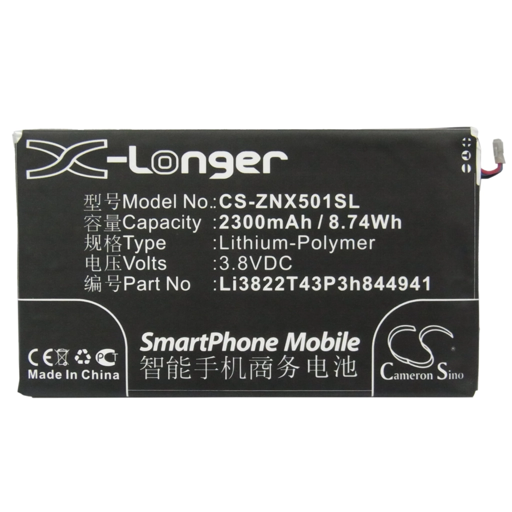 Batterijen Vervangt Li3822T43p3h844941
