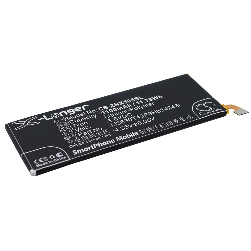 Batterij voor mobiele telefoon ZTE CS-ZNX505SL