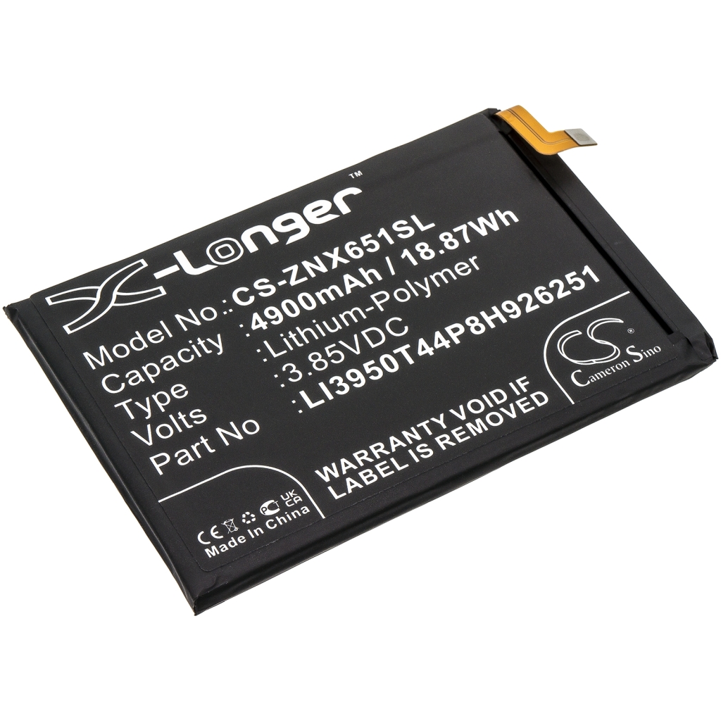 Compatibele batterijvervanging voor ZTE LI3950T44P8H926251
