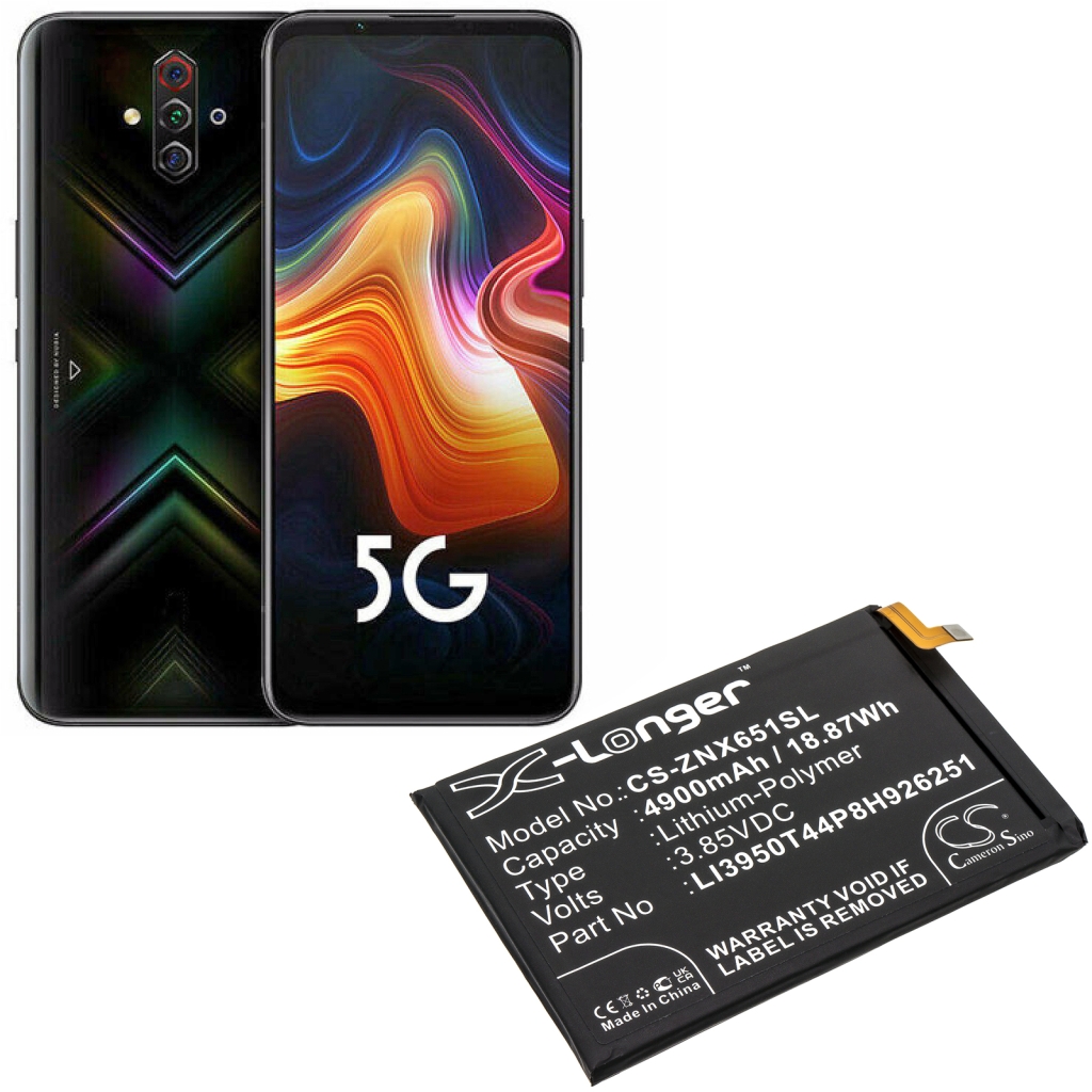 Compatibele batterijvervanging voor ZTE LI3950T44P8H926251