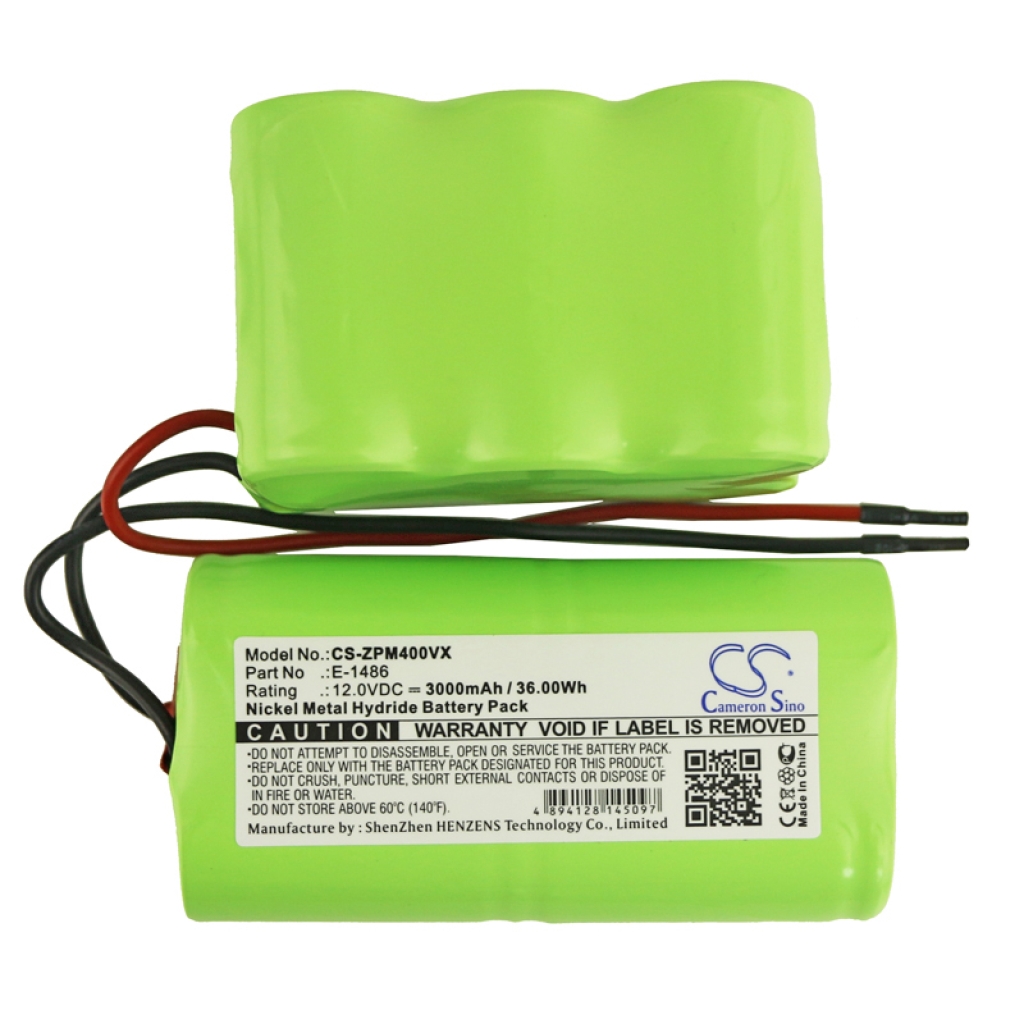 Batterijen voor stofzuigers Zepter CS-ZPM400VX