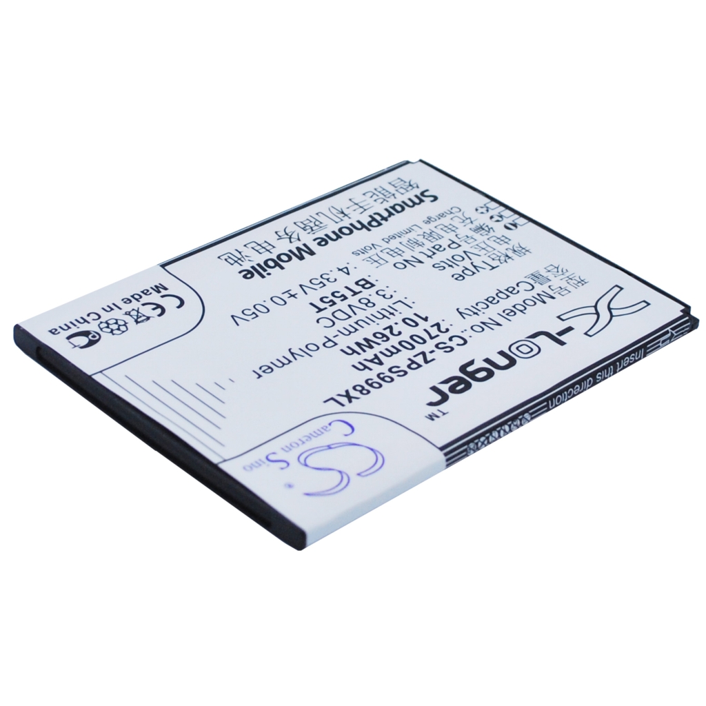 Battery compatible with Zopo CS-ZPS998XL