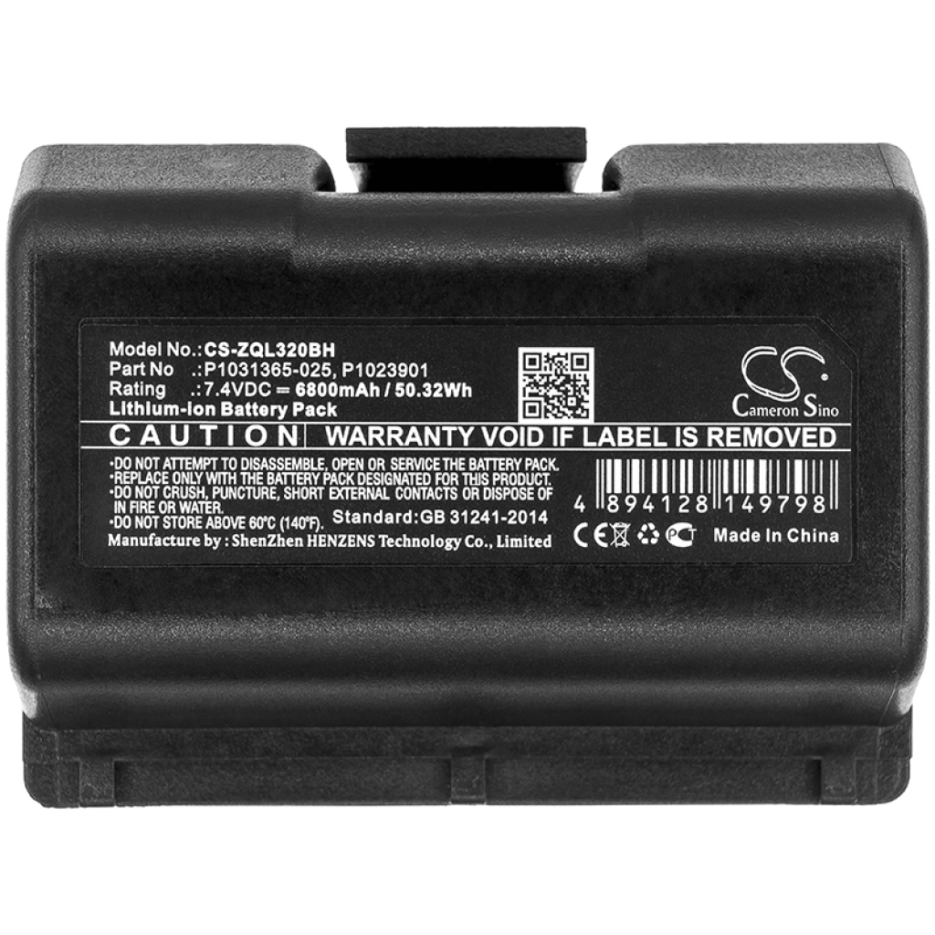 Printerbatterij Zebra ZQ510