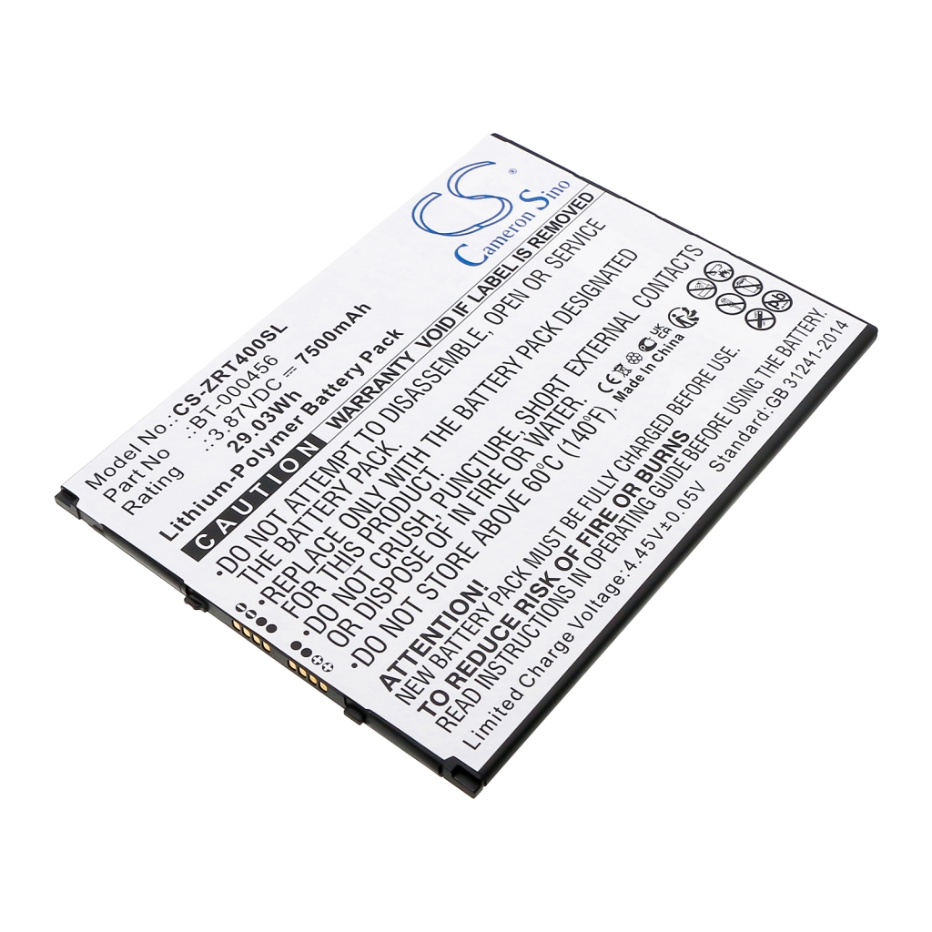 Tablet batterijen Zebra CS-ZRT400SL
