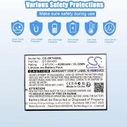 Battery compatibleWith Tablet Battery
