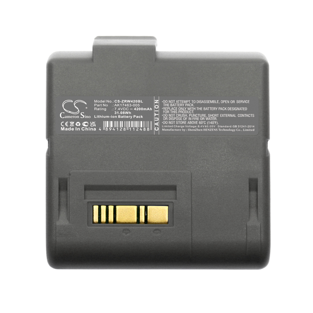 Printerbatterij Zebra RW420 EQ
