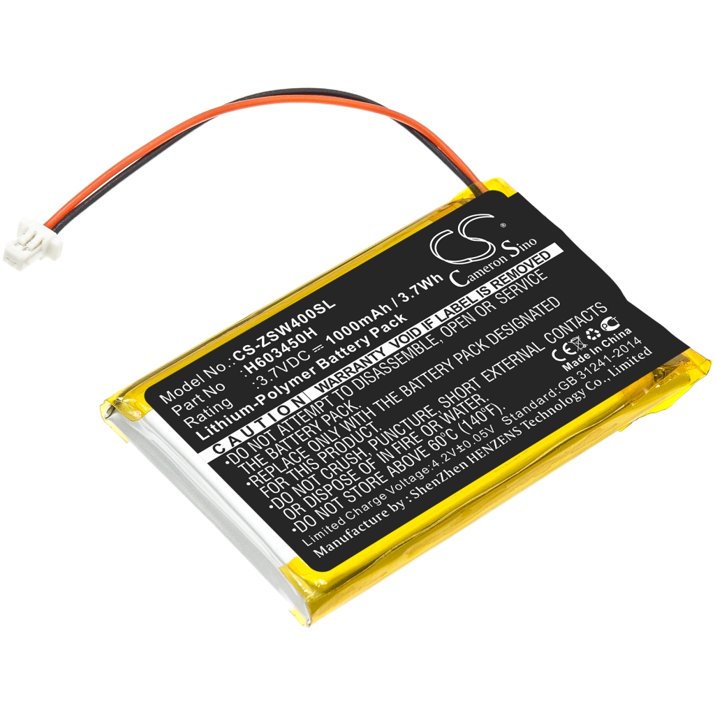Batterijen GPS, Navigator Batterij CS-ZSW400SL