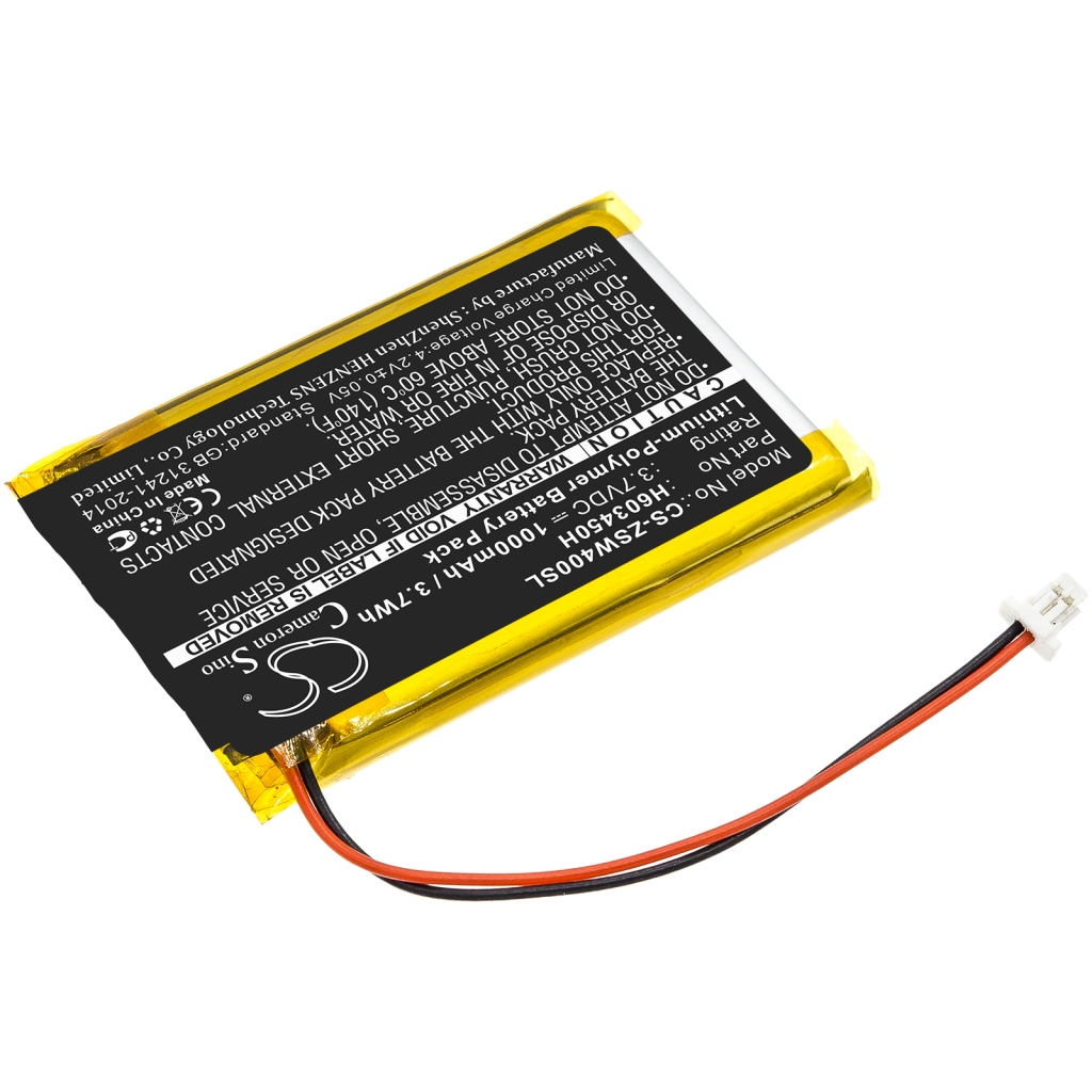 Batterijen GPS, Navigator Batterij CS-ZSW400SL