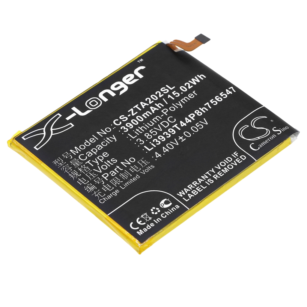 Compatibele batterijvervanging voor ZTE LI3939T44P8H756547