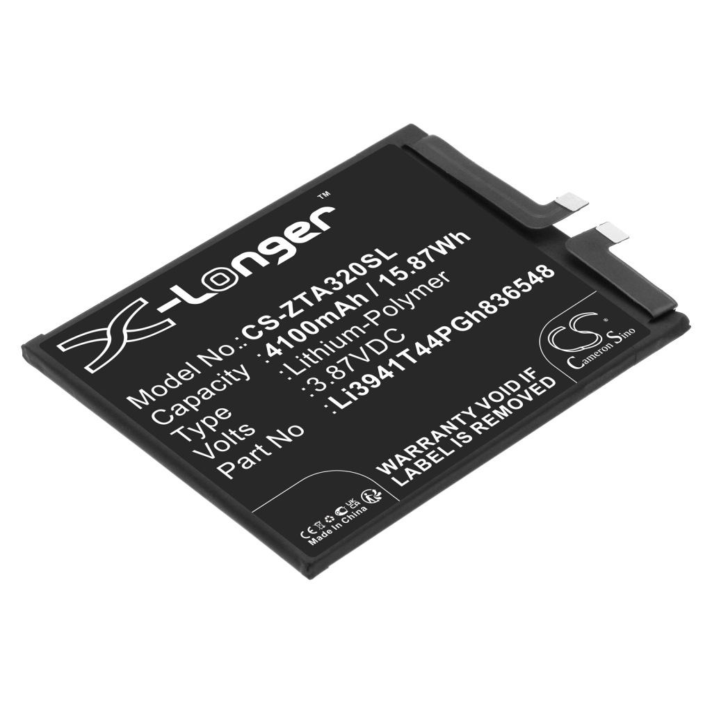 Compatibele batterijvervanging voor ZTE LI3941T44PGH836548
