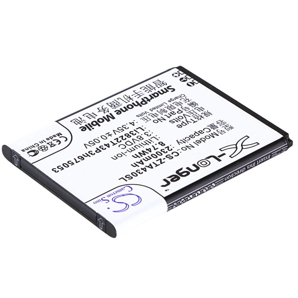 Compatibele batterijvervanging voor Telstra LI3822T43P3H675053