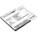 Compatibele batterijvervanging voor ZTE LI3824T44P4H716043