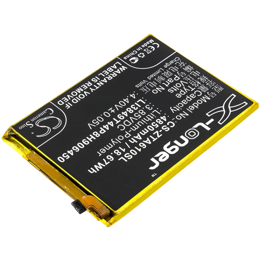 Compatibele batterijvervanging voor ZTE LI3849T44P8H906450