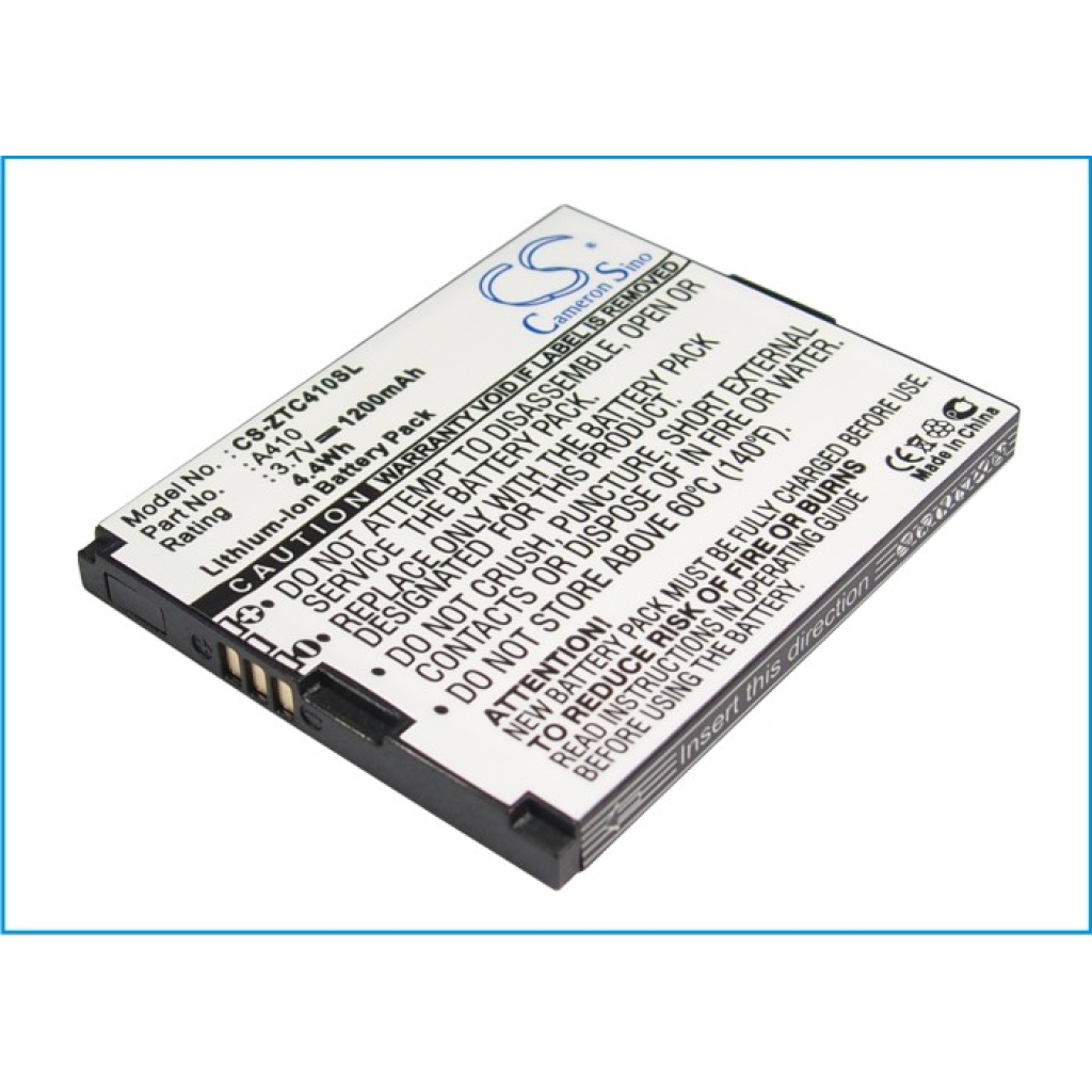 Compatibele batterijvervanging voor Cricket A410