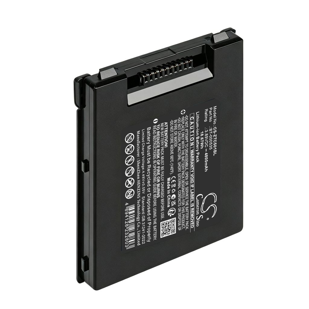 Batterijen compatibel met Zebra TC501 TC501 CS-ZTC501BL
