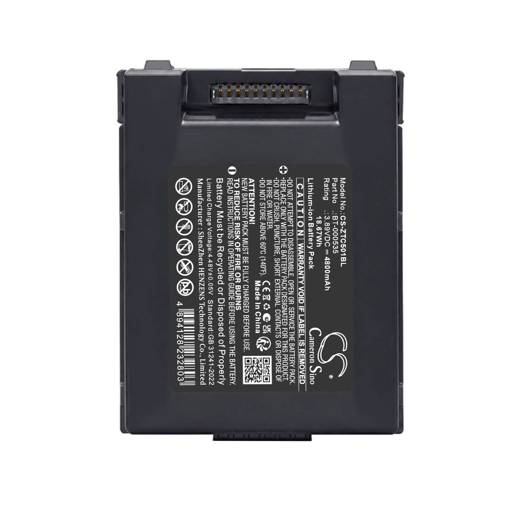 Batterijen compatibel met Zebra TC501 TC501 CS-ZTC501BL