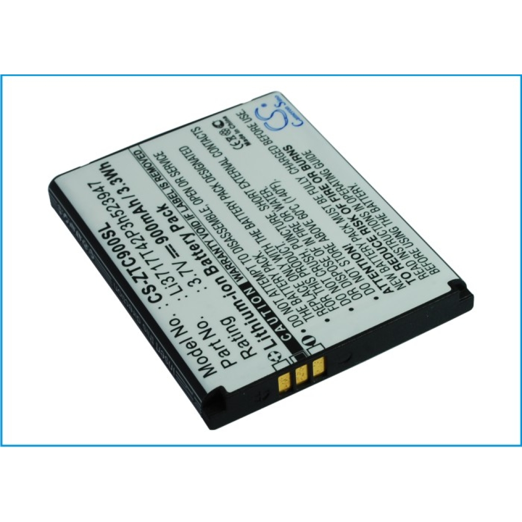 Battery compatible with Telstra ZTE CS-ZTC900SL