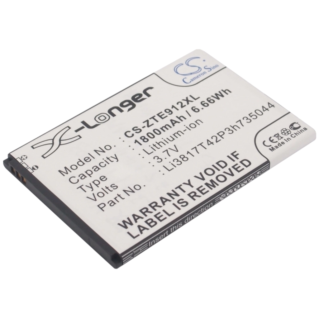 Compatibele batterijvervanging voor AT