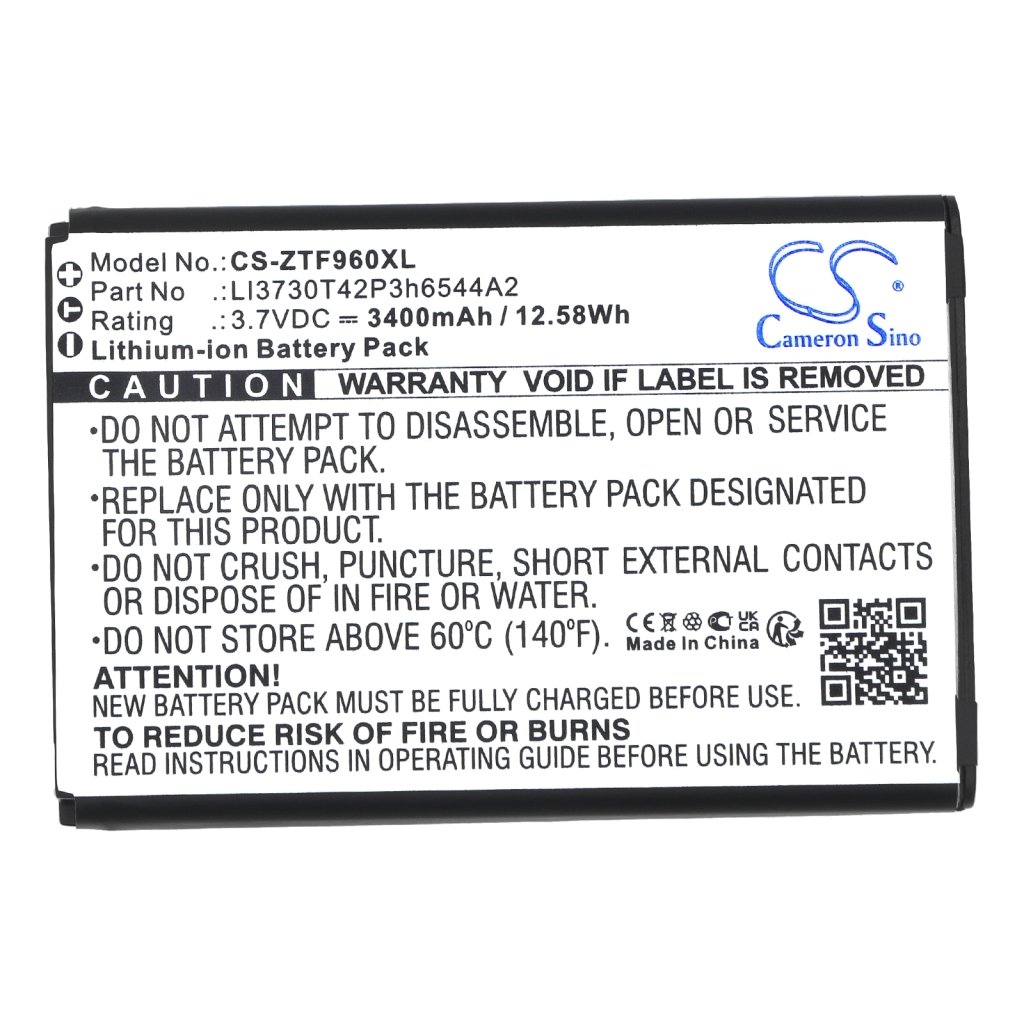 Compatible battery replacement for NET10 LI3730T42P3H6544A2