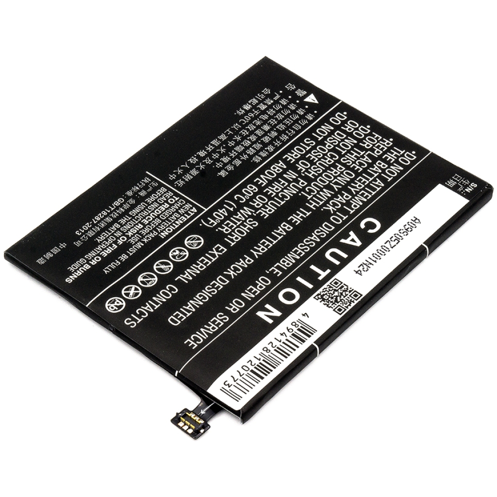 Compatibele batterijvervanging voor ZTE LI3829T44P6H806435