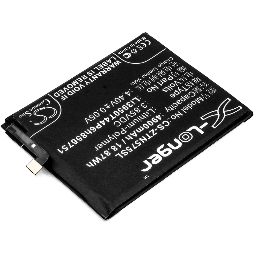 Compatibele batterijvervanging voor Nubia LI3950T44P6H856751