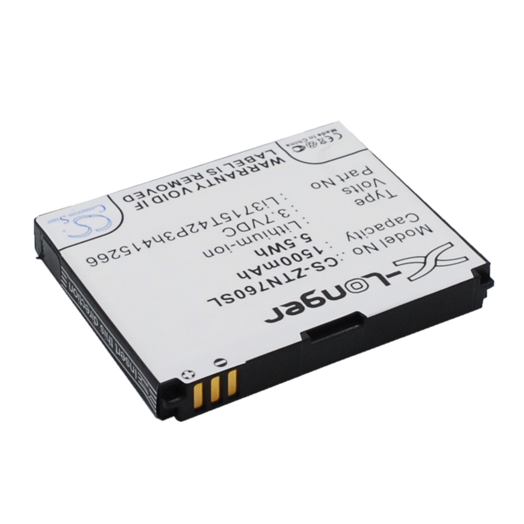 Compatibele batterijvervanging voor ZTE LI3715T42P3H415266