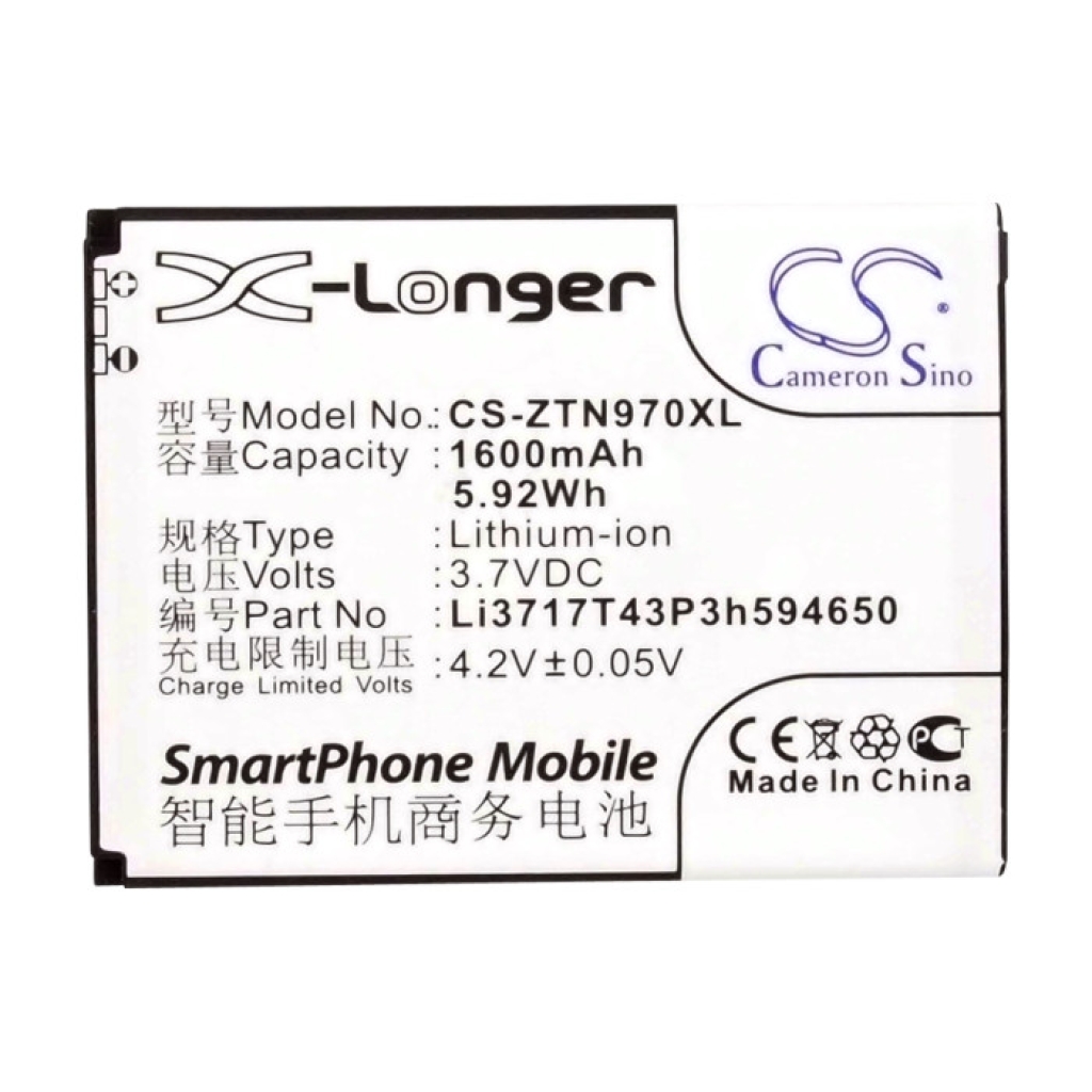 Batterij voor mobiele telefoon NET10 CS-ZTN970XL