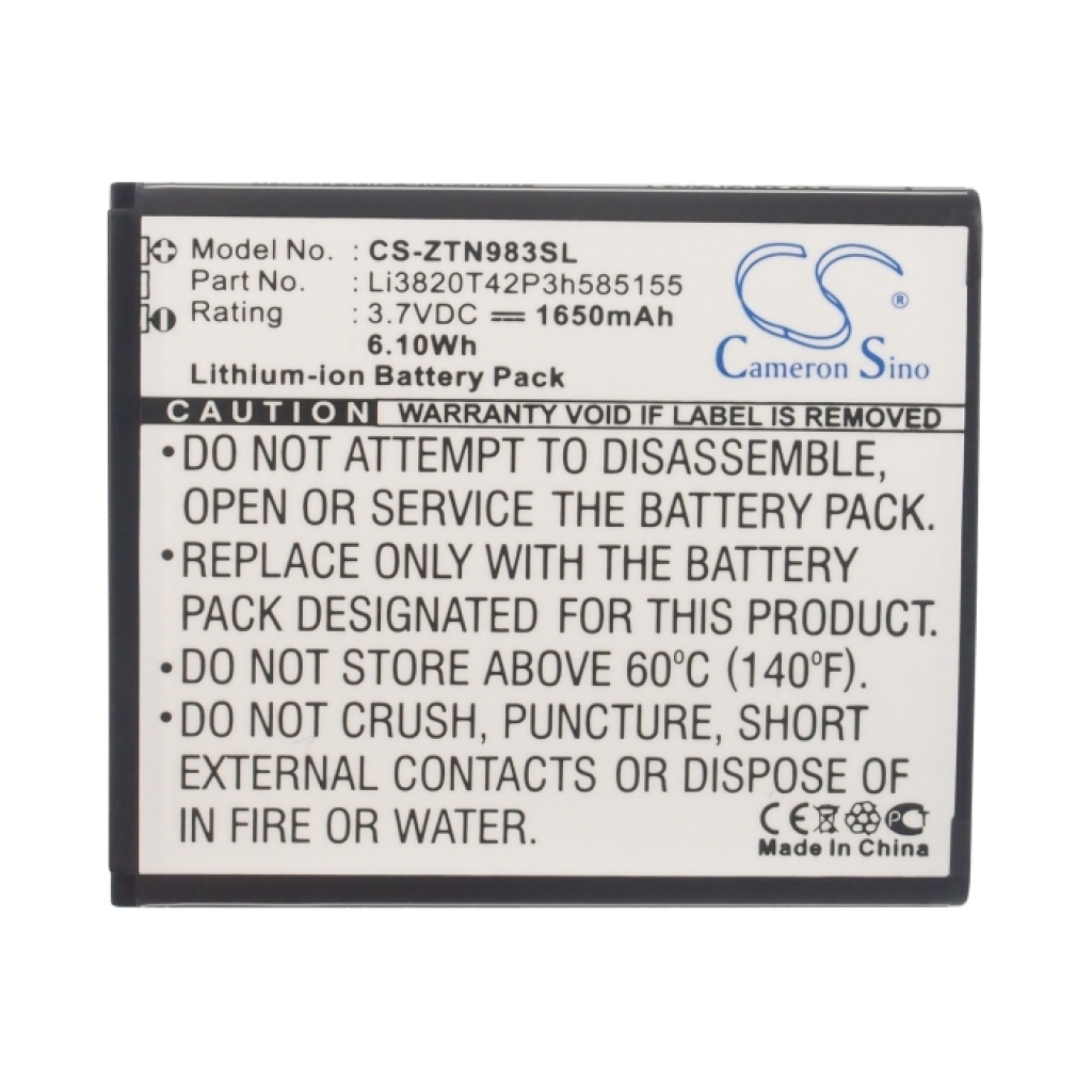 Bureau-oplader Boostmobile CS-ZTN983SL