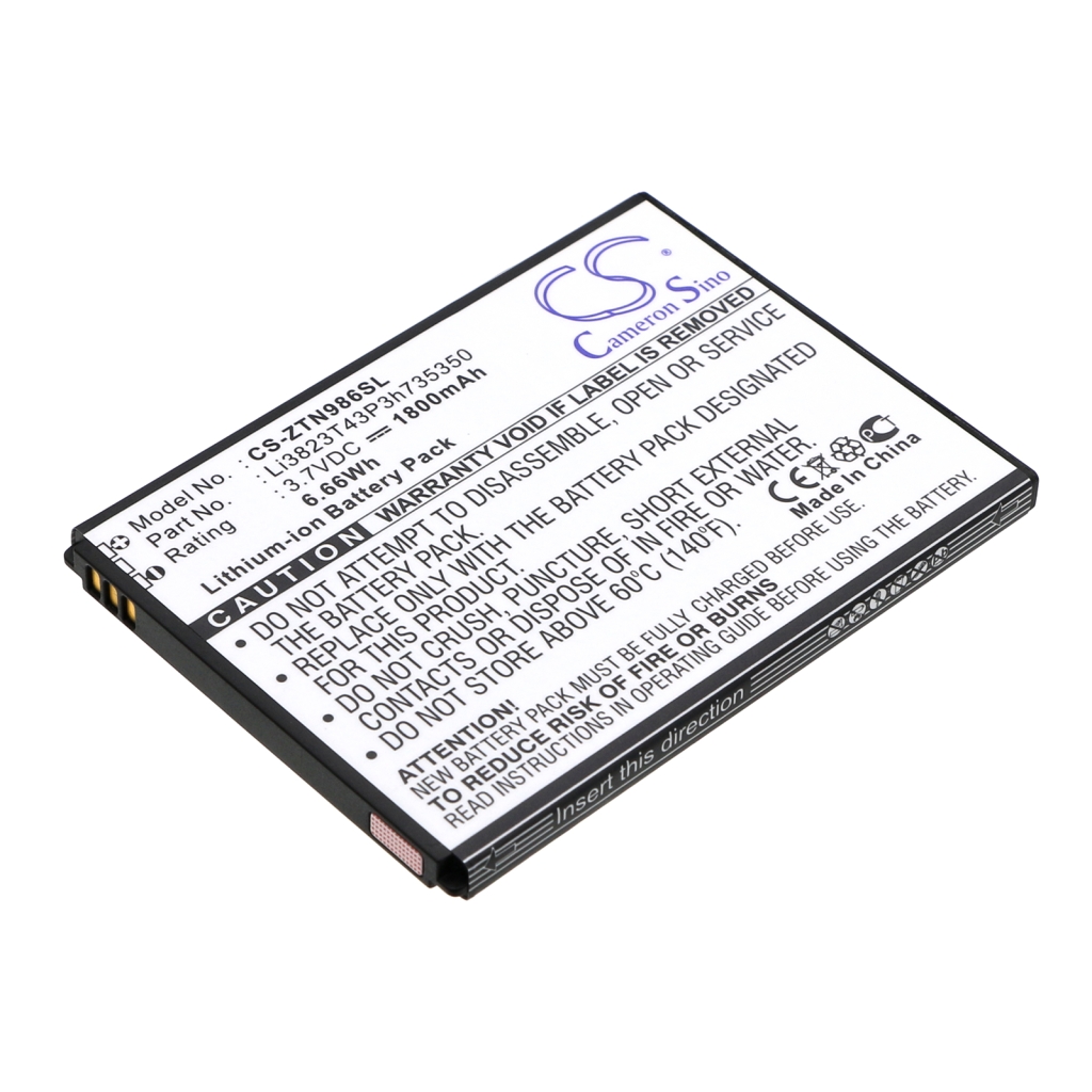 Mobile Phone Battery ZTE Q801U